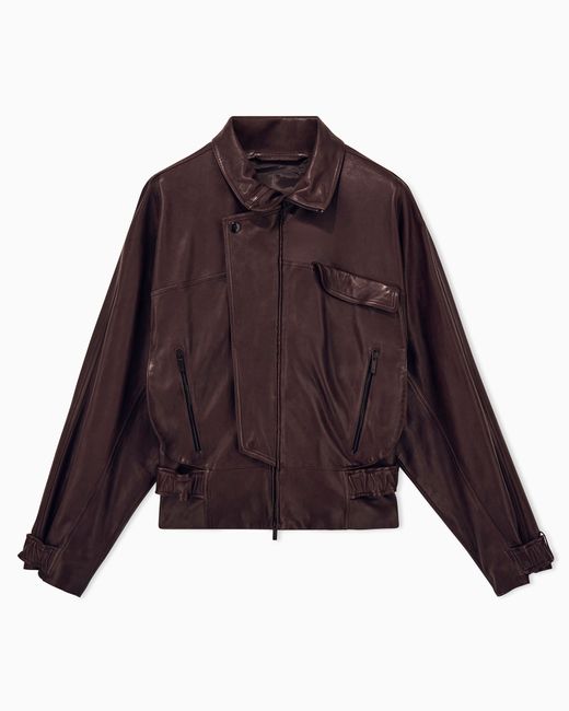 Giorgio Armani Purple Blouson Jacket Oversized for men