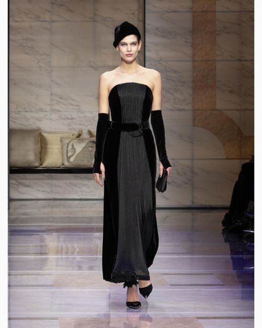 giorgio armani black dress Giorgio Armani - Black Milano Jersey Dress