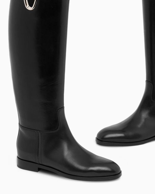 Giorgio Armani Black Boot