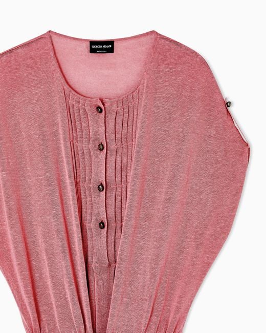 Giorgio Armani Pink Long Dress