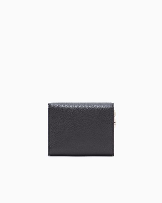 Giorgio Armani White Trifold Wallet