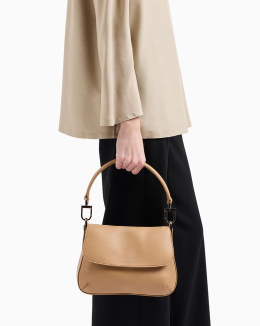 Giorgio Armani Natural Small La Prima Soft Bag