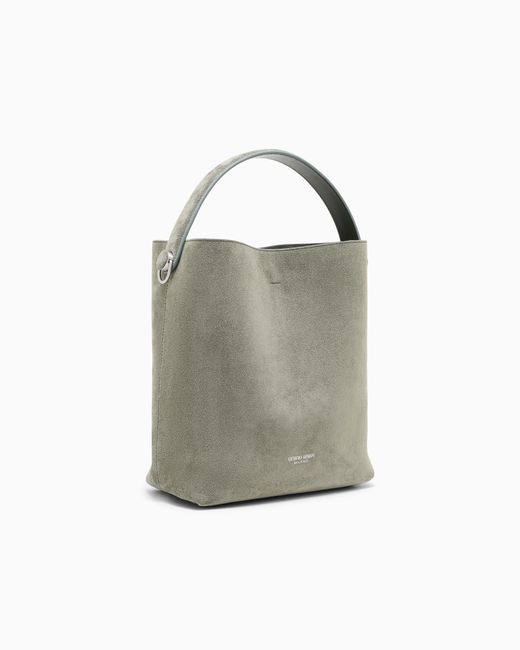 Giorgio Armani Gray Shoulder Bag