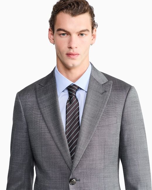 Giorgio Armani Gray Soho Line Single-Breasted Suit for men