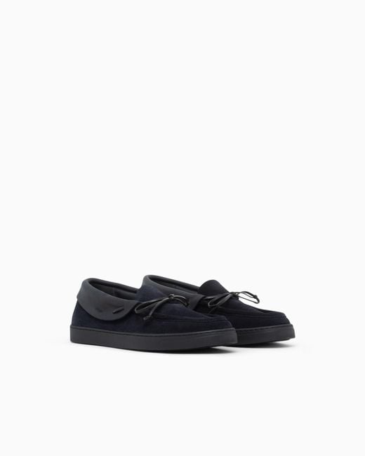 Giorgio Armani White Loafers for men