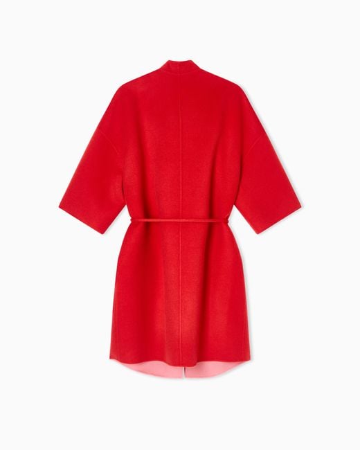 Cappotto di Giorgio Armani in Red