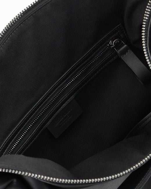 Maxi Tracolla di Giorgio Armani in Black da Uomo