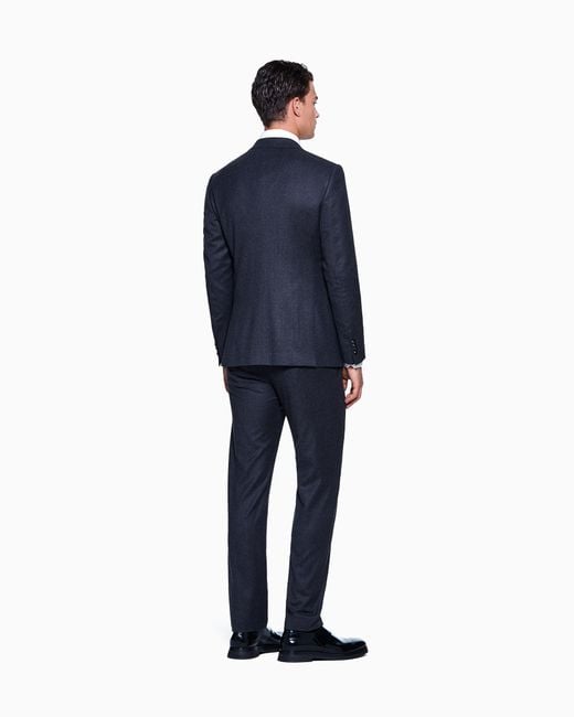 Giorgio Armani Blue Soho Line Single-Breasted Suit for men