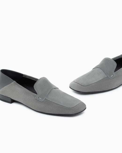 Giorgio Armani White Loafer
