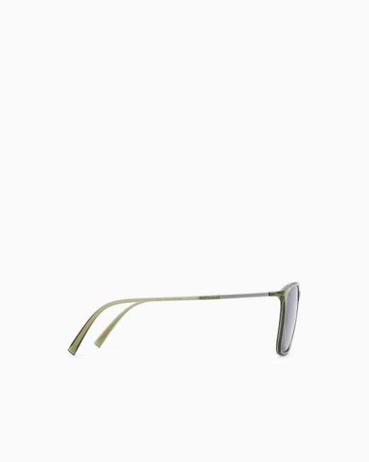 Giorgio Armani Green Pillow Sunglasses for men