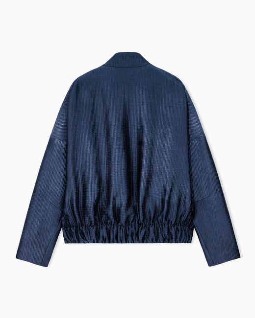 Giorgio Armani Blue Blouson