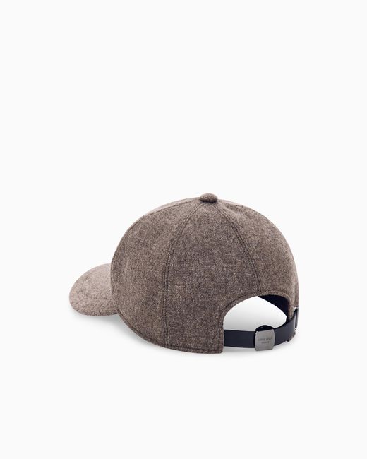 Giorgio Armani Brown Baseball Hat for men