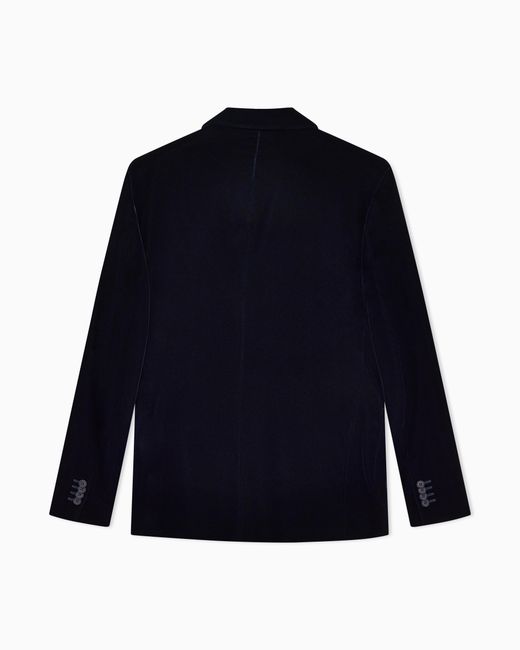 Giorgio Armani Black Double-Breasted Jacket for men