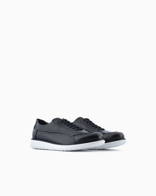 Giorgio Armani Blue Low-Top Sneaker for men