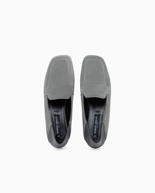 Giorgio Armani White Loafer
