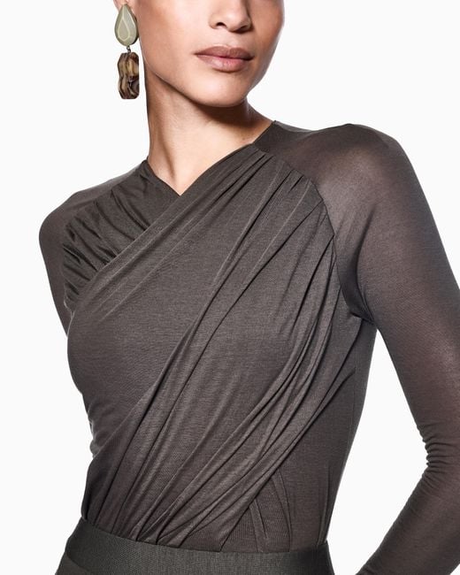 Abito Longuette di Giorgio Armani in Green