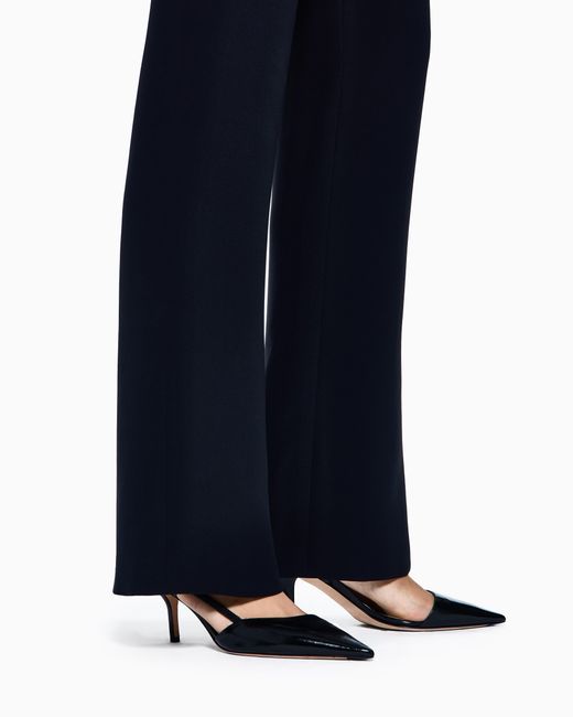 Traje De Mujer De Seda Pura Giorgio Armani de color Black