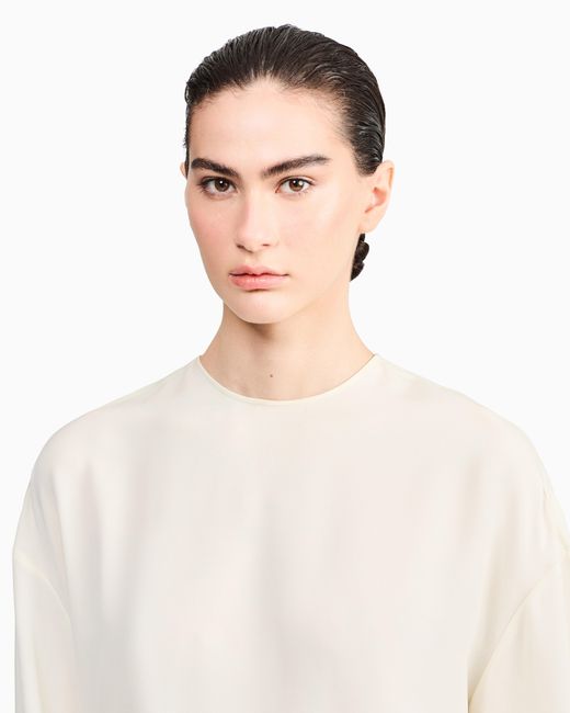 Giorgio Armani White Armani/Archivio Ss1979 Blouse