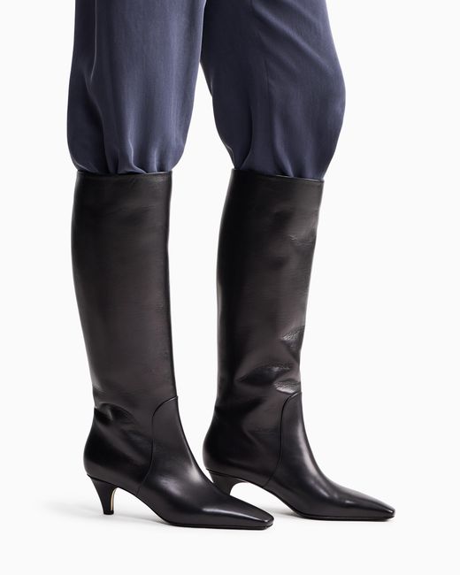 Giorgio Armani Black Boot