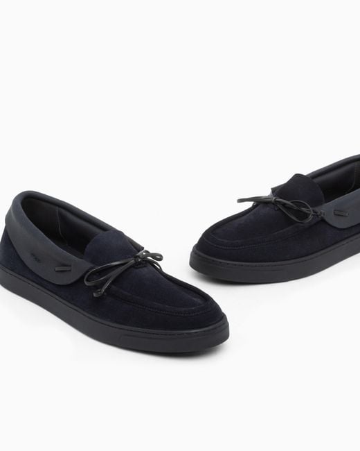 Giorgio Armani White Loafers for men