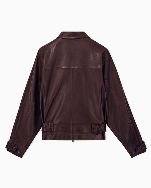 Giorgio Armani Purple Blouson Jacket Oversized for men