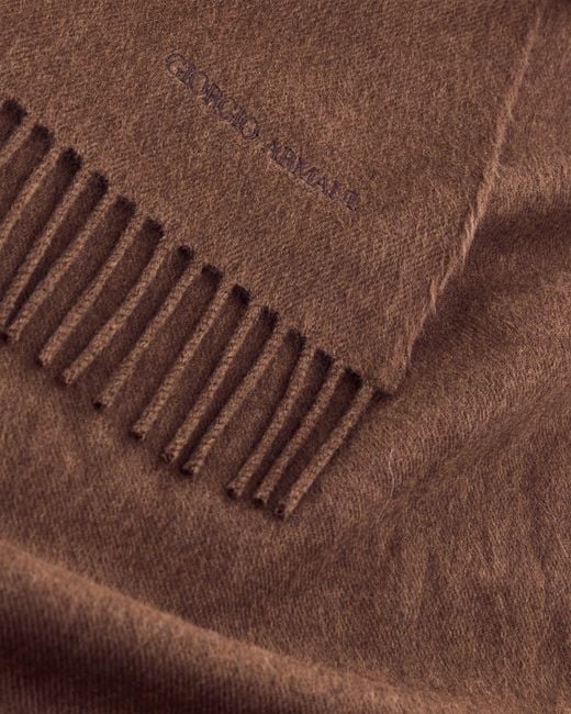 Giorgio Armani Brown Stole for men