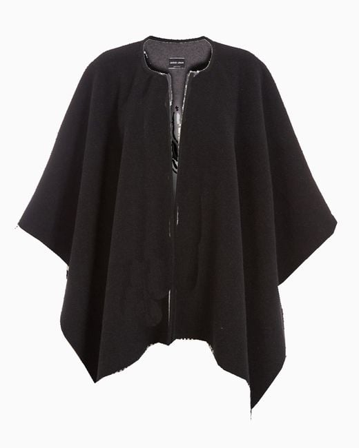 Mantella di Giorgio Armani in Black