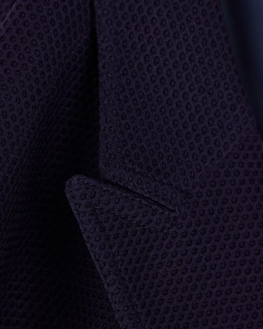 Giorgio Armani Blue Single-Breasted Jacket for men