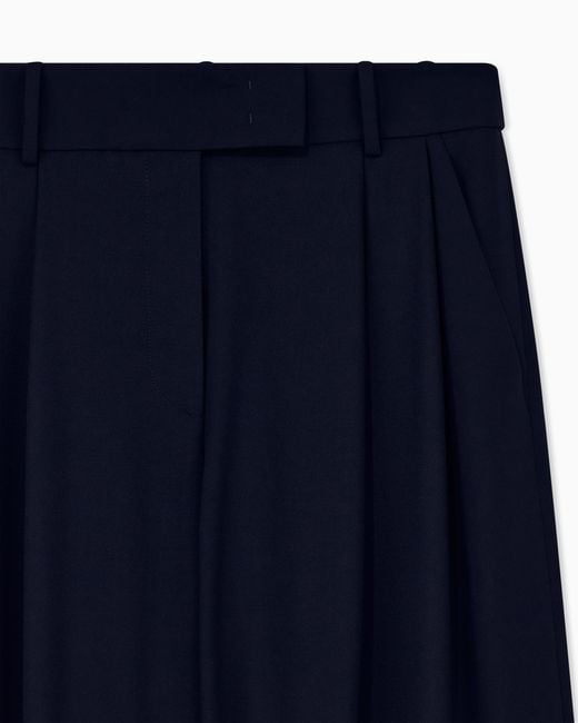 Giorgio Armani Blue Armani/Archivio Fw1979 Pleat Trousers