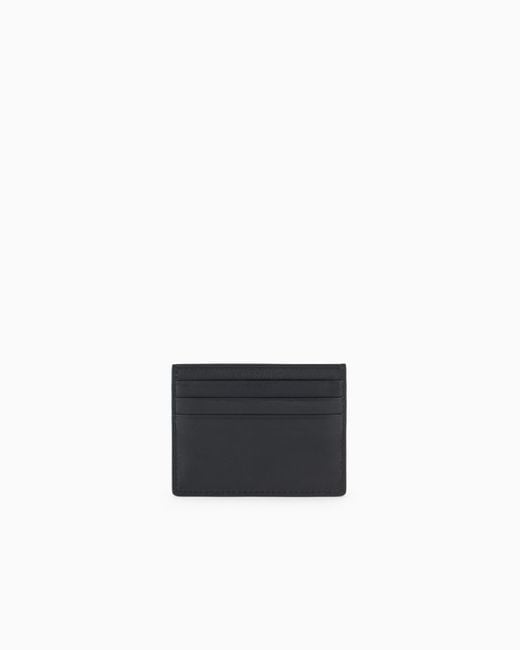 Giorgio Armani White Credit Card Holder for men