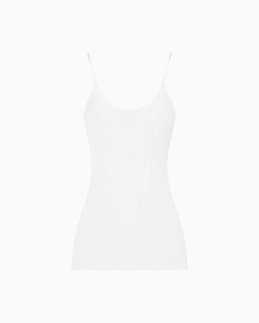 Giorgio Armani White Silk Charmeuse Top