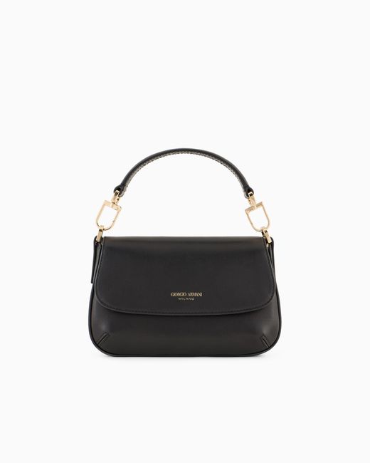 Giorgio Armani Black Mini La Prima Soft Bag