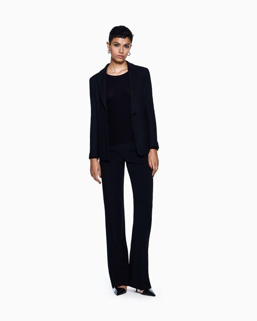 Giorgio Armani Black Long Sleeve Jumper