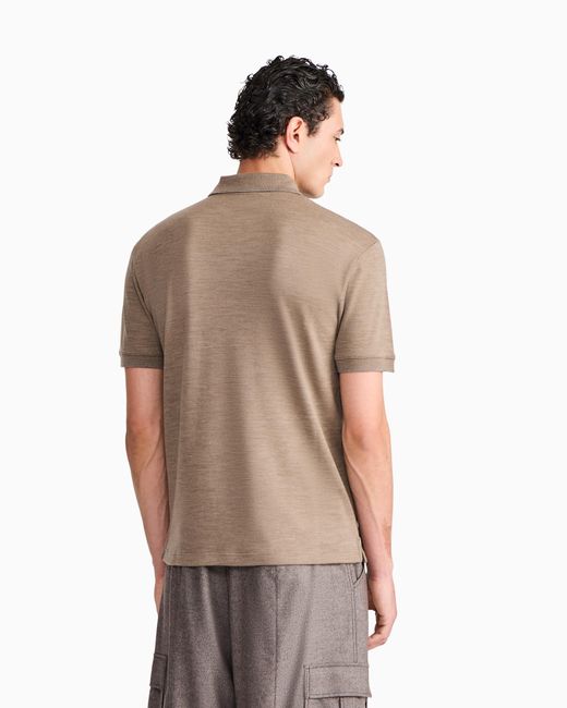 Giorgio Armani Natural Polo Shirt Regular Fit for men