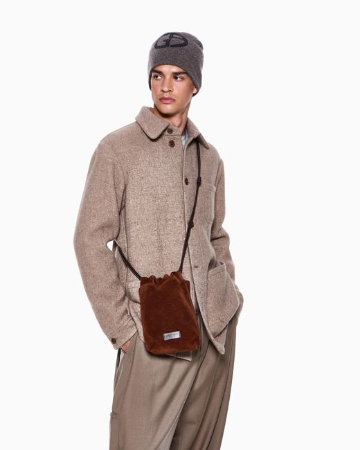 Giorgio Armani Brown Sacca for men