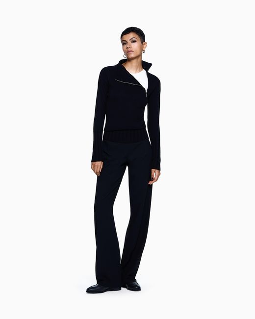 Giorgio Armani White Crew Neck Jumper