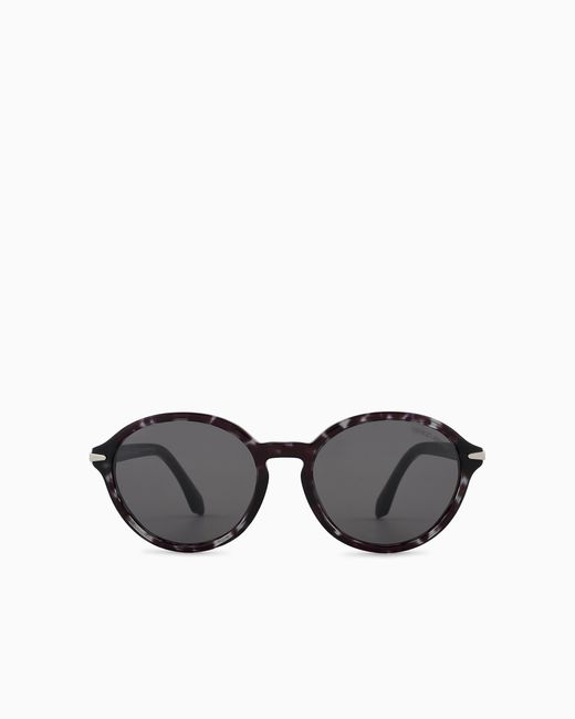 Occhiali Da Sole Donna Forma Ovale di Giorgio Armani in Gray