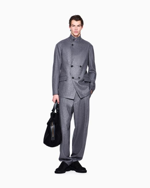 Giorgio Armani Gray Suit Regular Fit for men