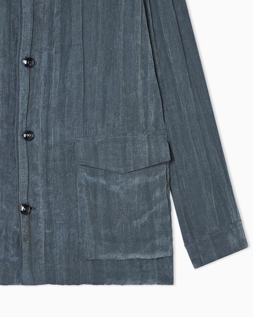 Giorgio Armani Blue Blouson for men