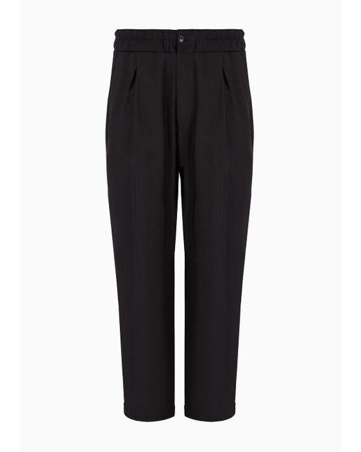 Pantalons Tendance Giorgio Armani pour homme en coloris Black