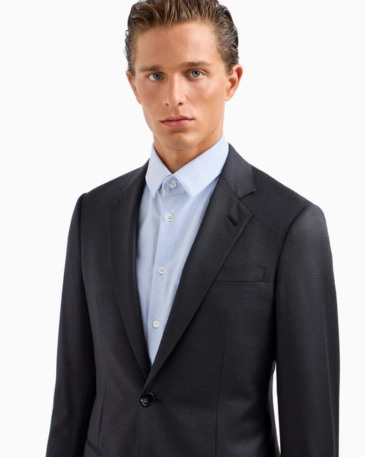 Abito Linea Manhattan Monopetto di Giorgio Armani in Blue da Uomo