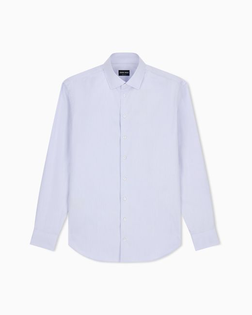Giorgio Armani Blue Dress Shirt for men