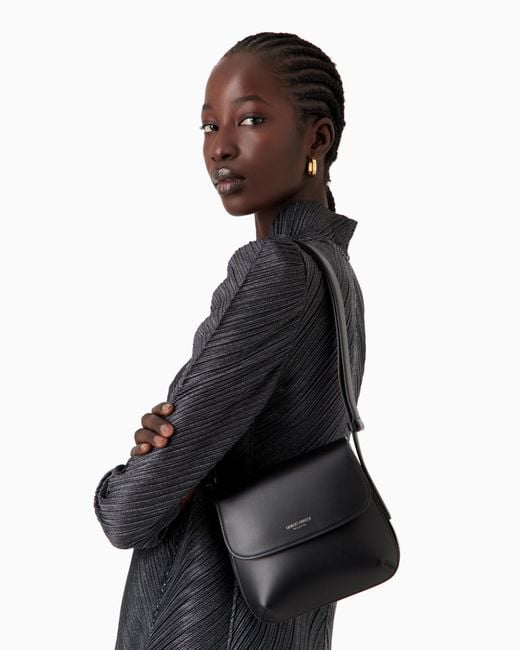 Giorgio Armani Black Asv La Prima Aus Leder