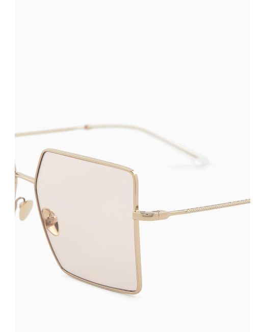 Giorgio Armani Natural Women's Square Sunglasses