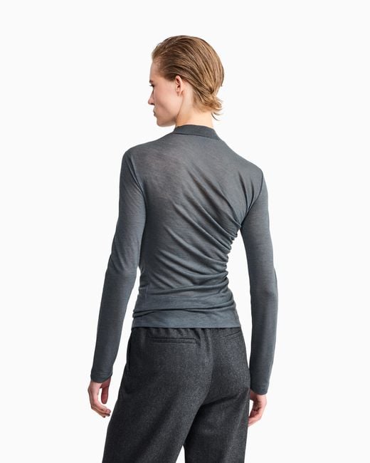 Giorgio Armani Blue Top