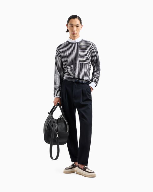Giorgio Armani White Slim Fit-Shirt for men