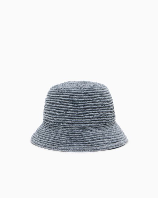 Giorgio Armani Blue Hat