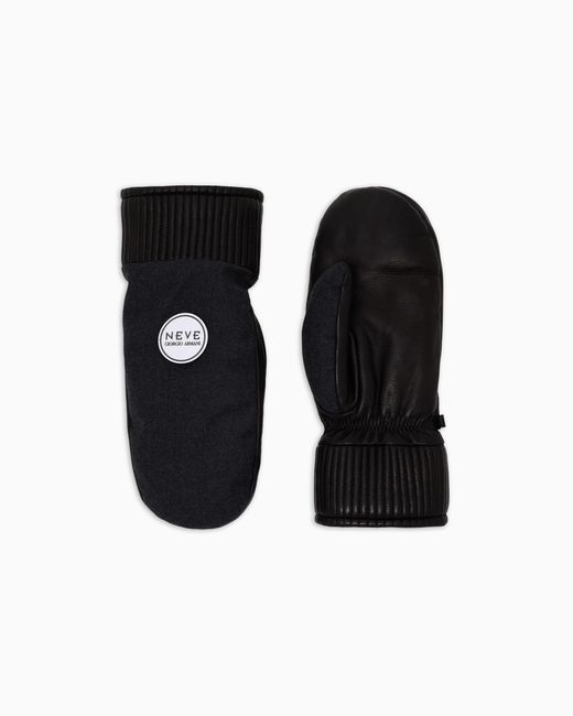 Guanti di Giorgio Armani in Black da Uomo