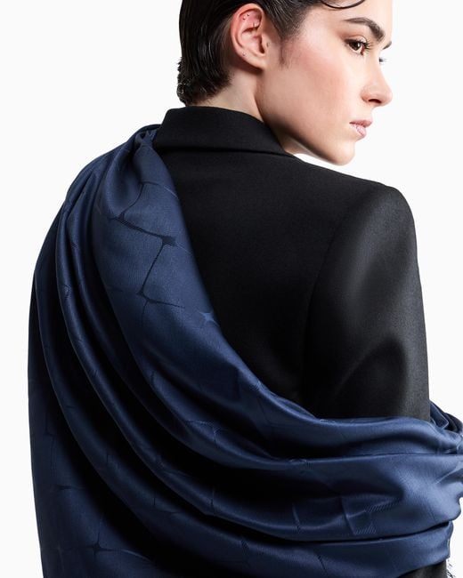 Giorgio Armani Blue Foulard