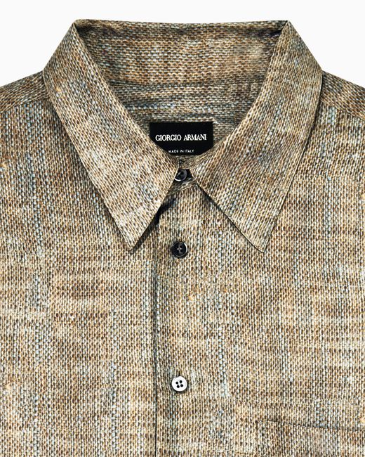 Giorgio Armani Natural Shirt Regular Fit for men